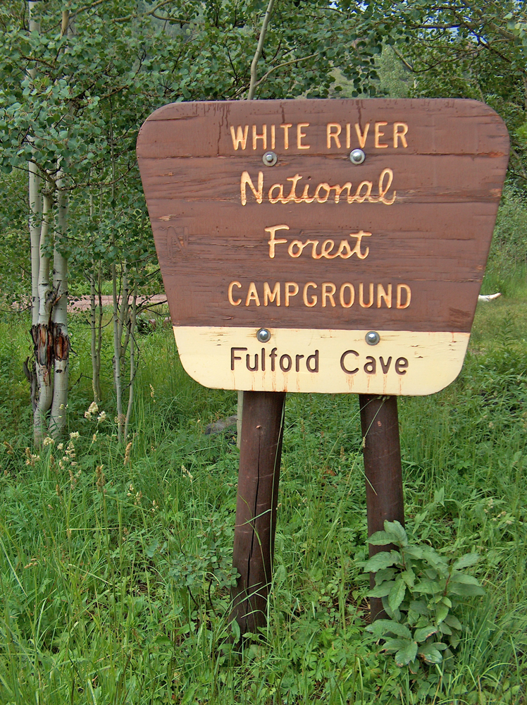fulford cave sign